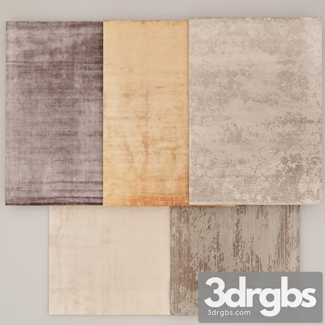 Carpet set 64 3D Model Free