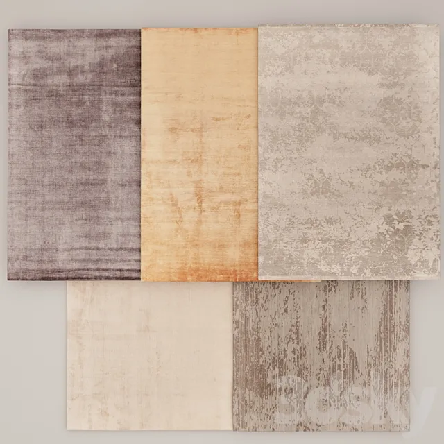 Carpet Set 64 3D Model