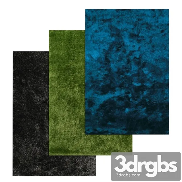 Carpet Set Shyasch 3D Model Free