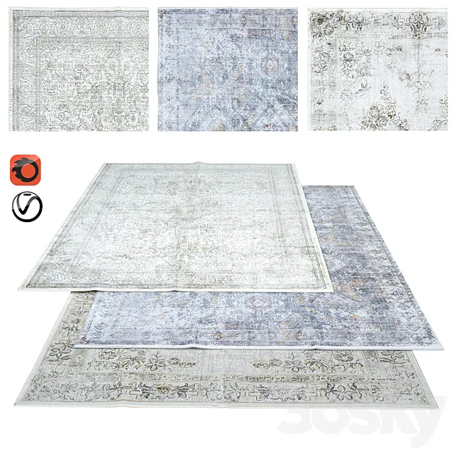 Carpet set ZARA HOME part 2 Free Download