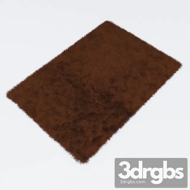 Carpet Snow H169 Brown 3D Model Free