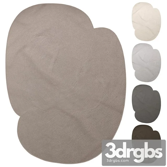 Carpet Souda Riff Braided 3D Model Free