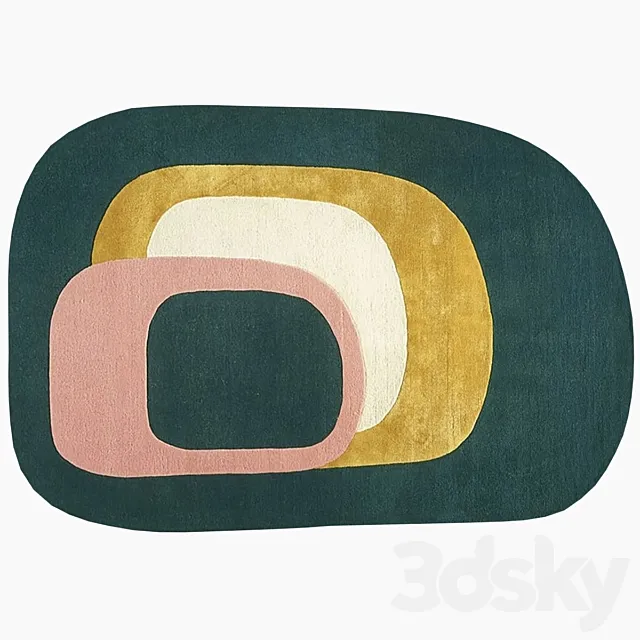 Carpet SPIRIT by Toulemonde_Bochart 3DModel