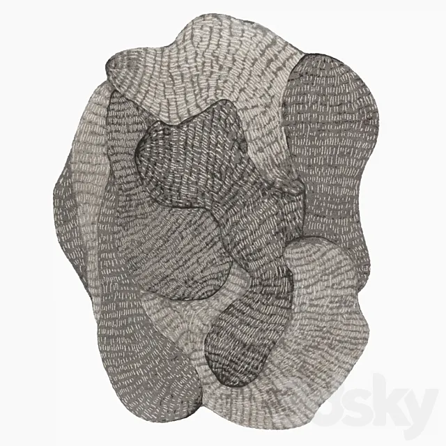 Carpet Swarm by cc-tapis 3D Model