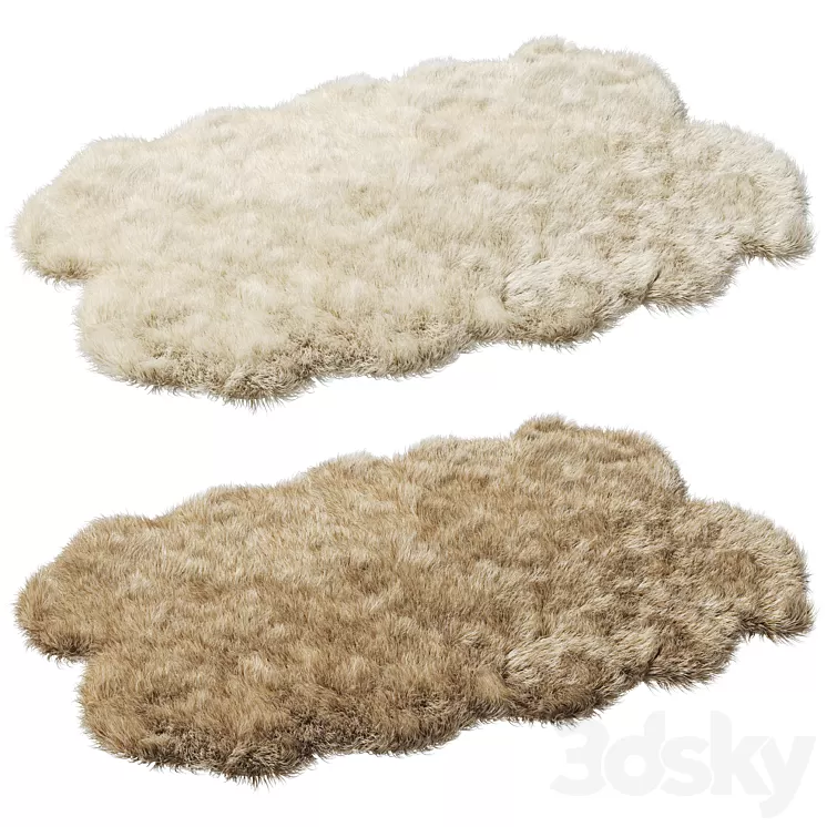 Carpet TAN by CITIZENRY 3D Model