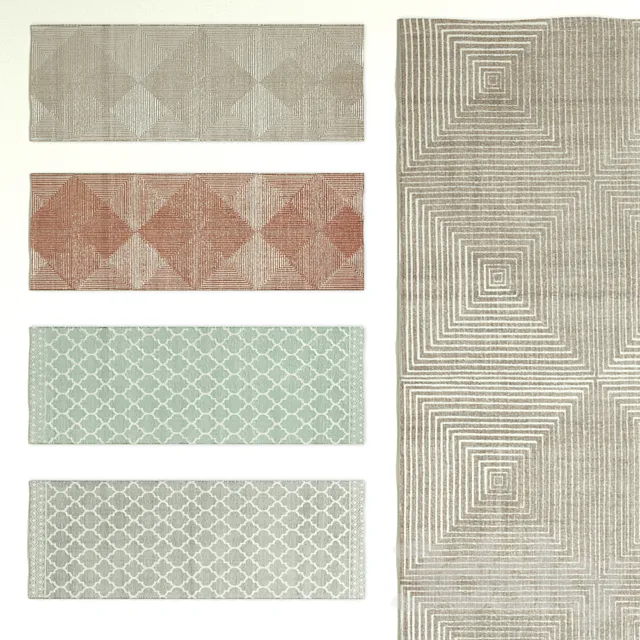 CARPET TRACK H & M 3D Model