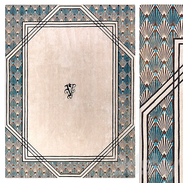 Carpet Visionnaire Home Arabel Carpet 3DModel