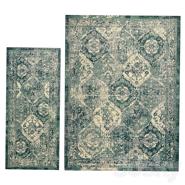 Carpet VONSBEK IKEA \ Rug VONSBÄK IKEA 3DModel