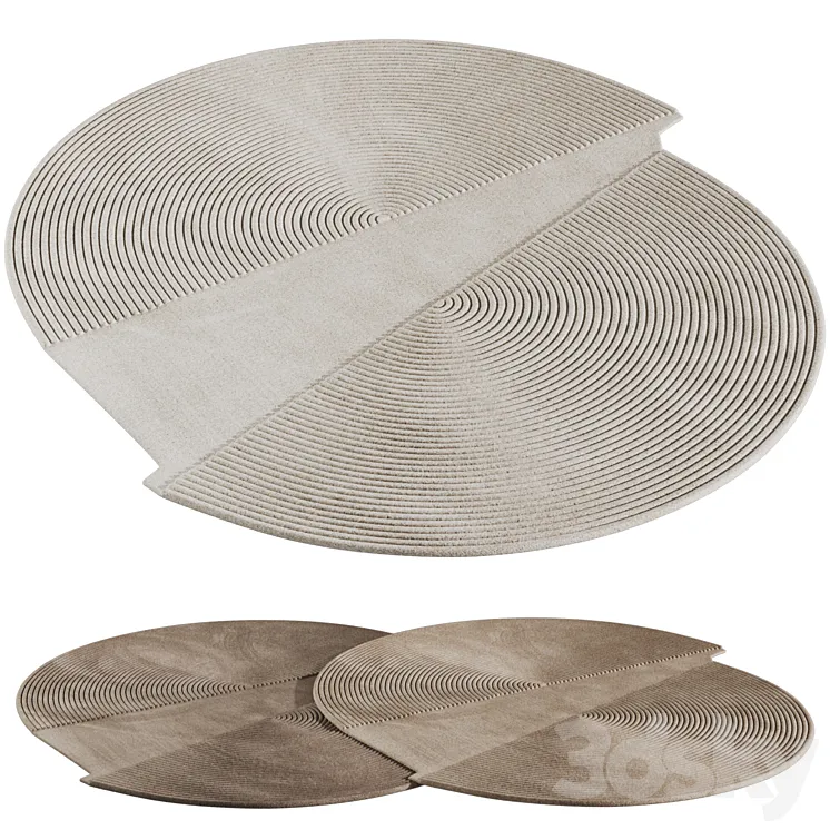 Carpet Zen Split by Bolia 3D Model Free