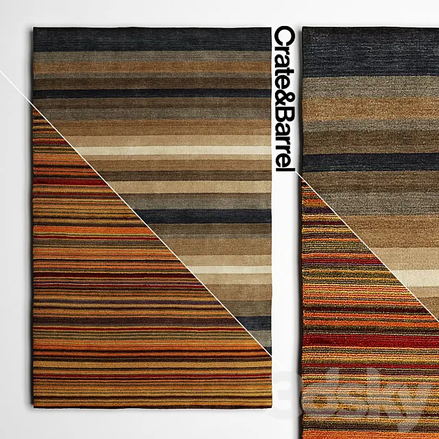 Carpets Crate and Barrel Juno Series 3D Model