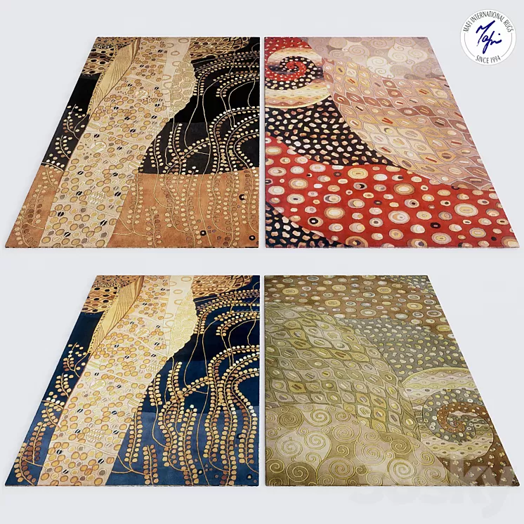 Carpets from Mafi international rugs 3D Model