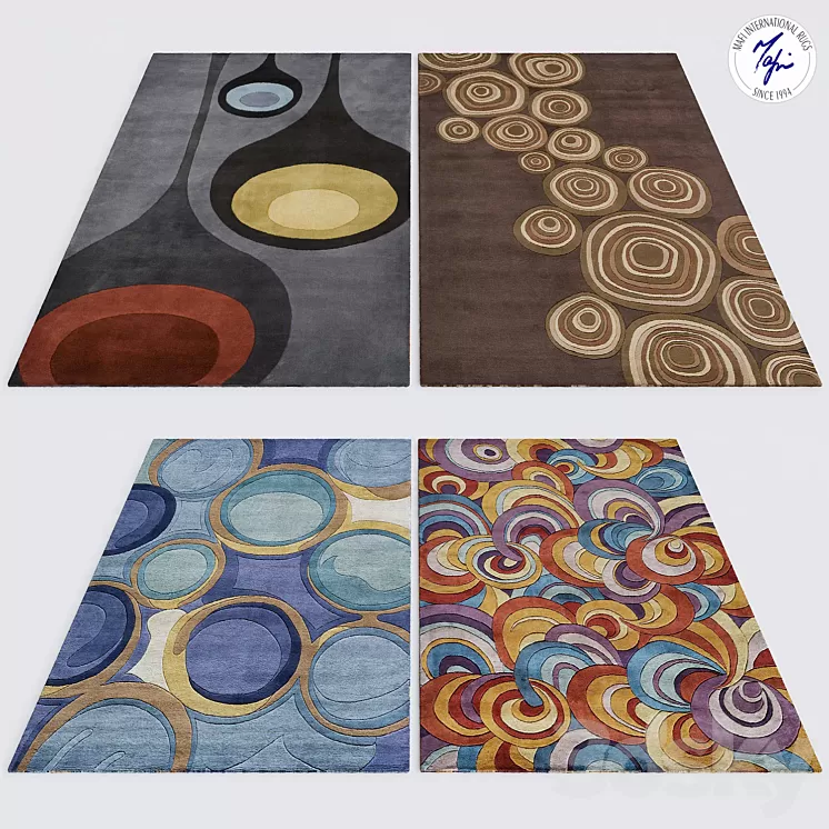 Carpets from Mafi international rugs 3D Model