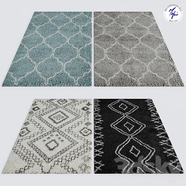 Carpets from Mafi international rugs 3D Model