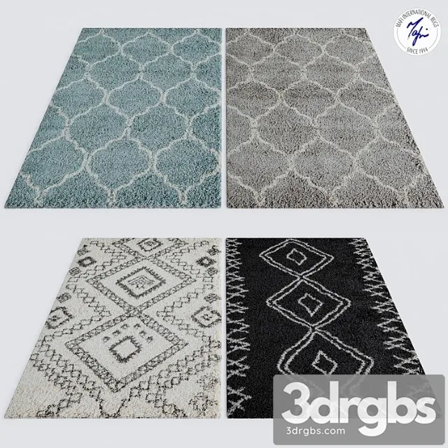 Carpets from mafi international rugs 3D Model Free