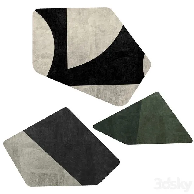 Carpets from the Lay on You collection by GIOPAGANI 3D Model