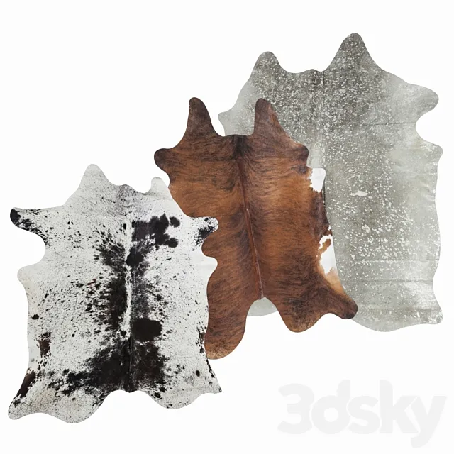 Carpets from the skin from Kare design 3D Model