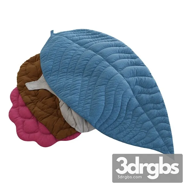 Carpets in bed 3D Model Free