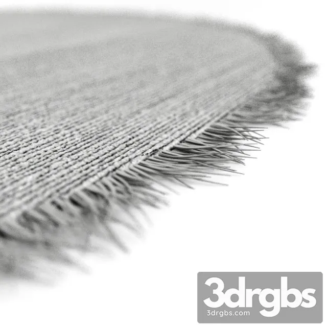 Carpets Kover Round 3D Model Free