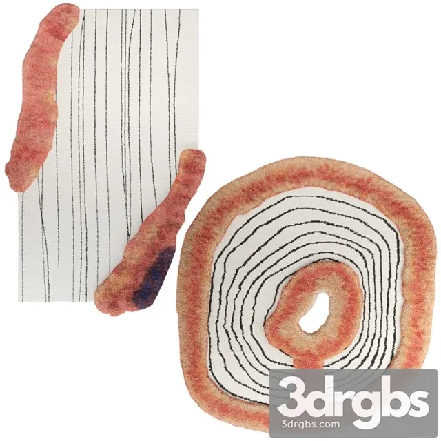 Carpets Memoriae Pulse By Cc Tapis 2 3D Model Free
