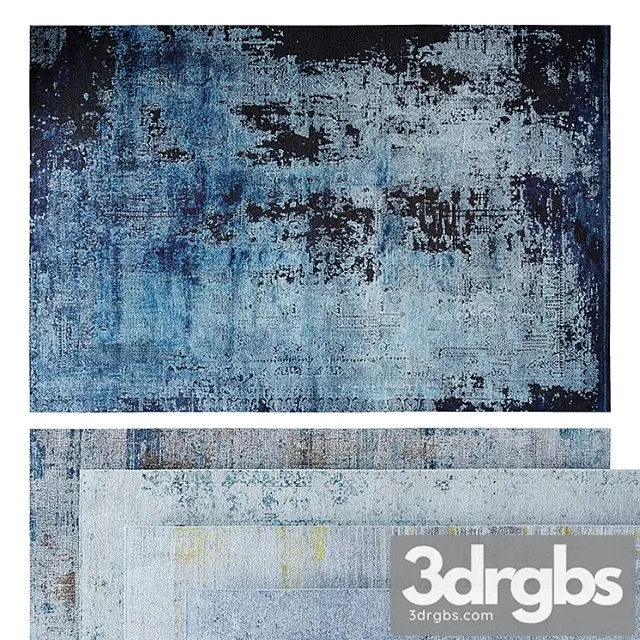 Carpets Set 01 3D Model Free
