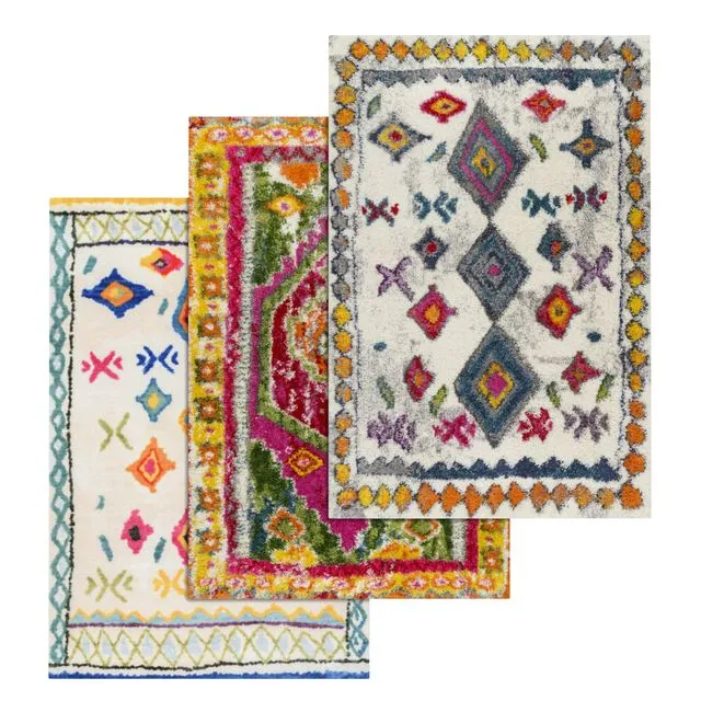 Carpets Set 1569 3D Model