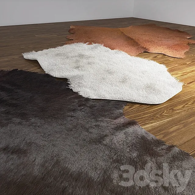Carpets skins IKEA 3D Model