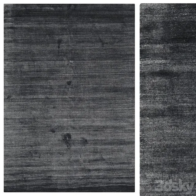 CarpetVista Bamboo silk Loom - Charcoal 3D Model