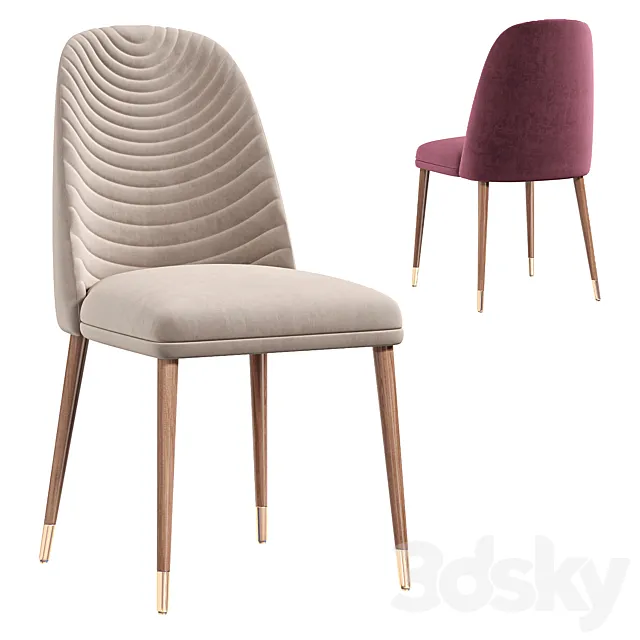 CARROLL Chair by cazarina 3D Model