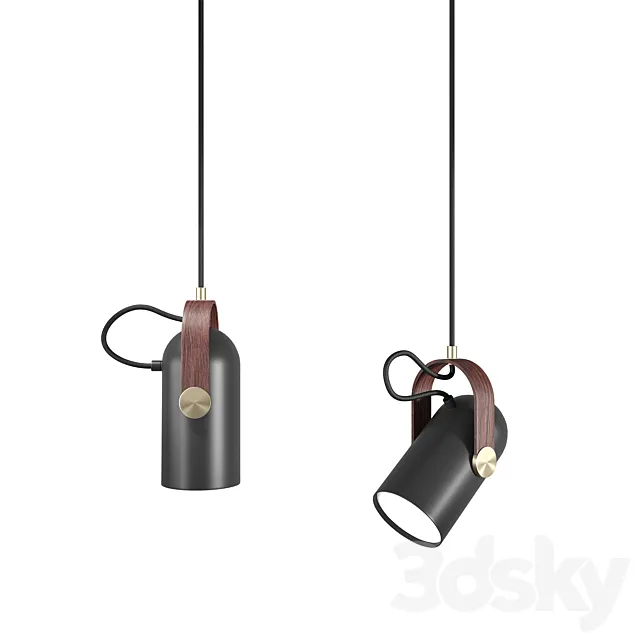 Carronade Pendant Lamp 3D Model