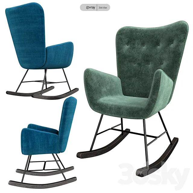 Carson carrington chair 3D Model