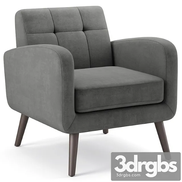 Carson carrington keflavik mid-century arm chair 2