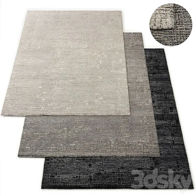 Carto Rug Restoration Hardware 3D Model