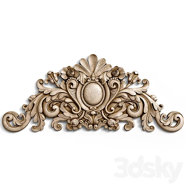 Cartouche 007 3D Model