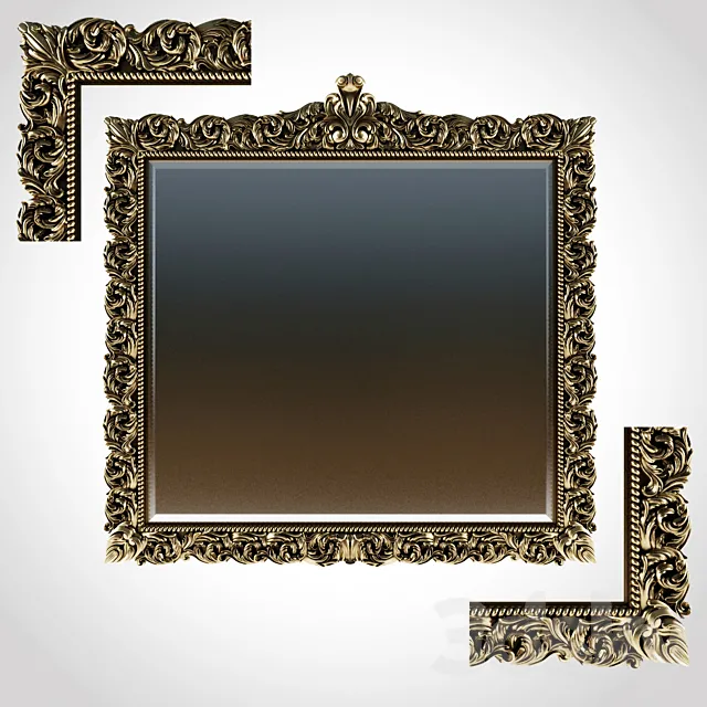 Carved frame 3DModel
