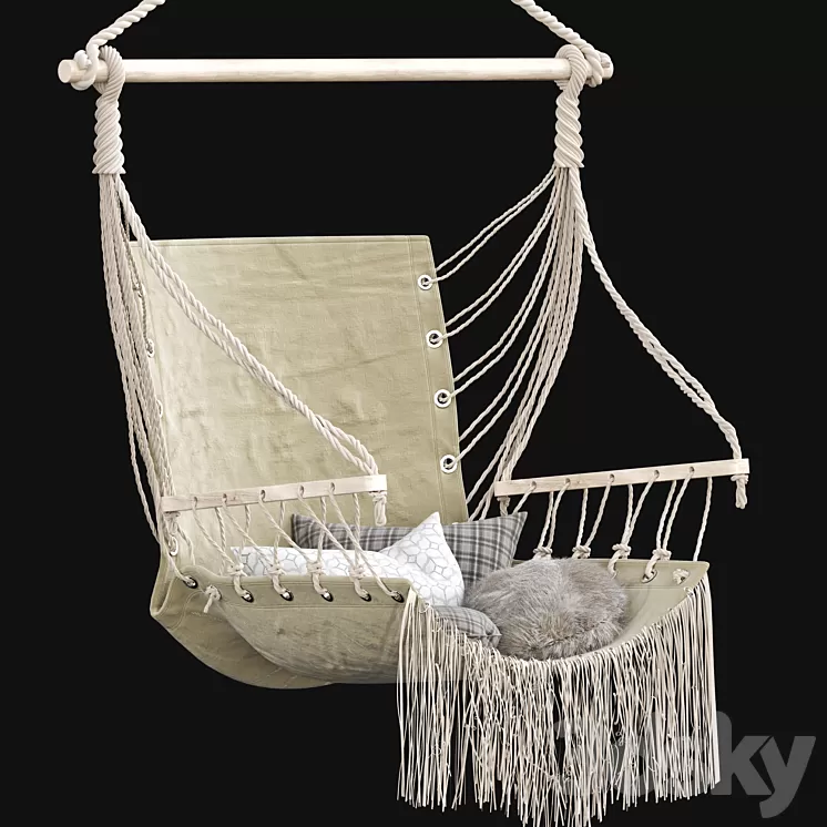 Casa pro Hanging Armchair 3D Model