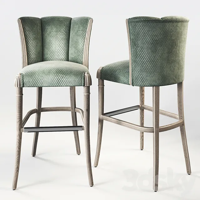 CASABLANCA bar chair 3DModel
