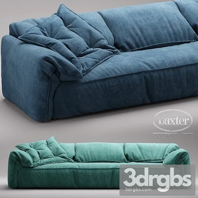 Casablanca Baxter Sofa 01 3D Model Free
