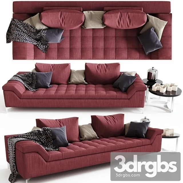 Casadesus Cine Sofa 3D Model Download