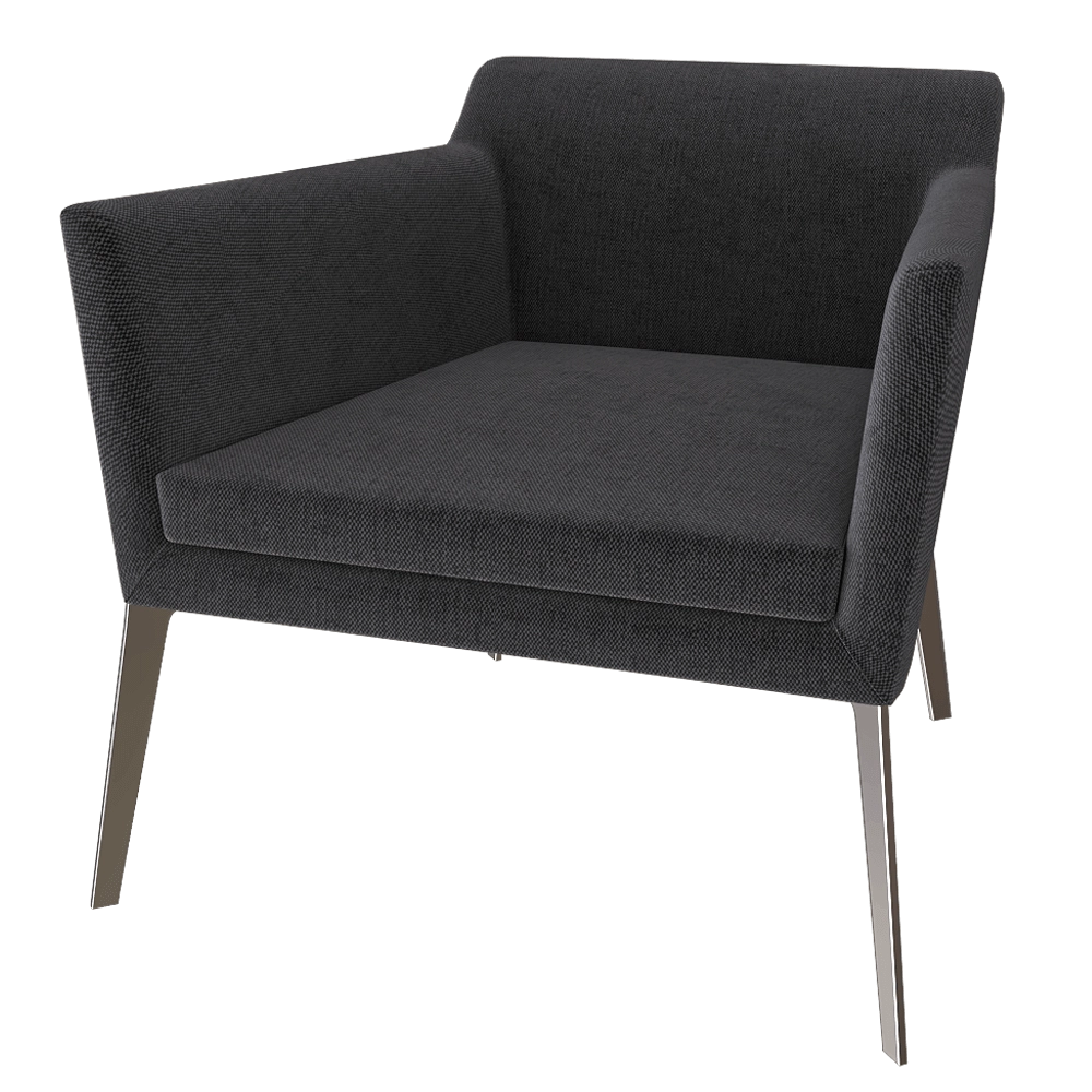 CasaDesús - Lounge chair Ava 486-CA 3D Model