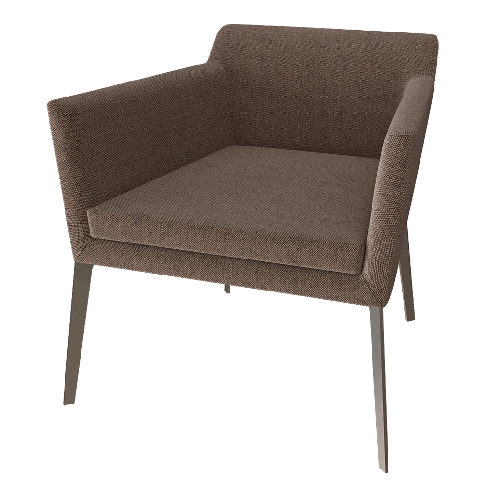 CasaDesús - Lounge chair AVA 486-CB 3D Model
