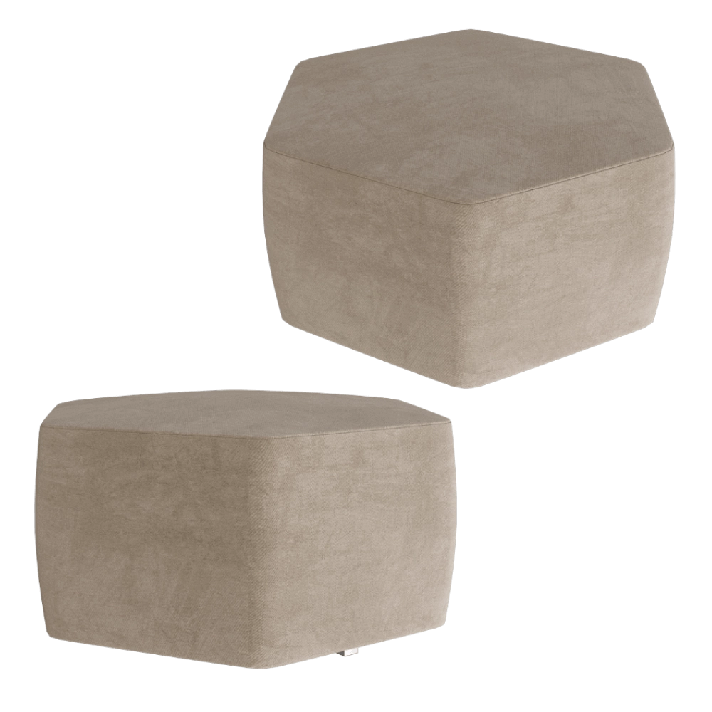CasaDesús - Pouf SIXTIES 3D Model