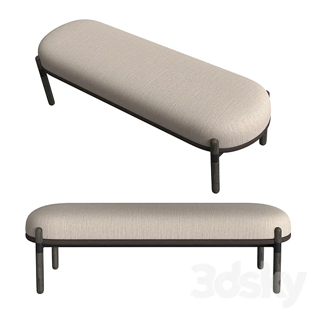 Casala Capsule Bench Set (Free) 3DModel