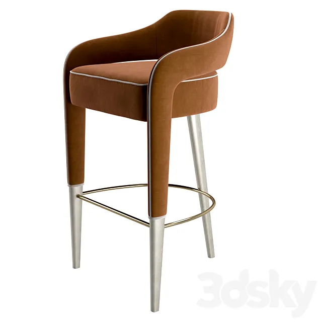Casamagna Invicta I bar stool 3DModel