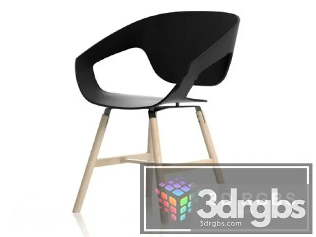 Casamania Vad Wood Chair 3D Model Free