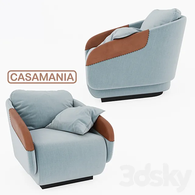 CASAMANIA - WORN armchair 3DModel