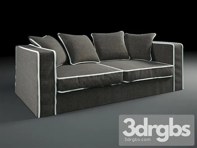 Casamilano Pillopipe Sofa 3D Model Free