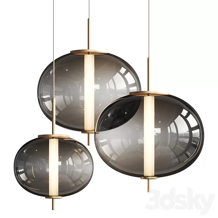 Casamilano Queen Pendant Lamps 3D Model Free