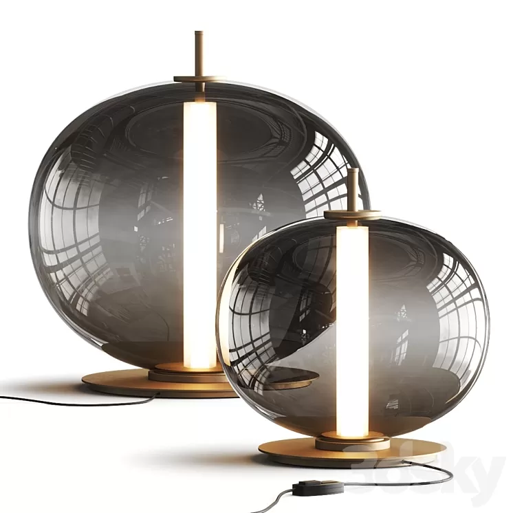 Casamilano Queen Table Lamps 3D Model Free
