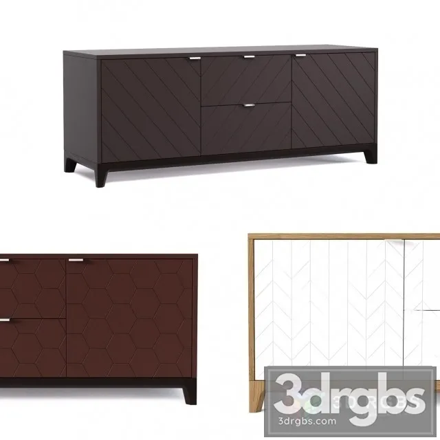 Case TV 3D Model Free