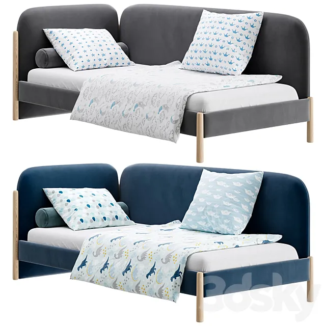 Casey 90 bed 3D Model